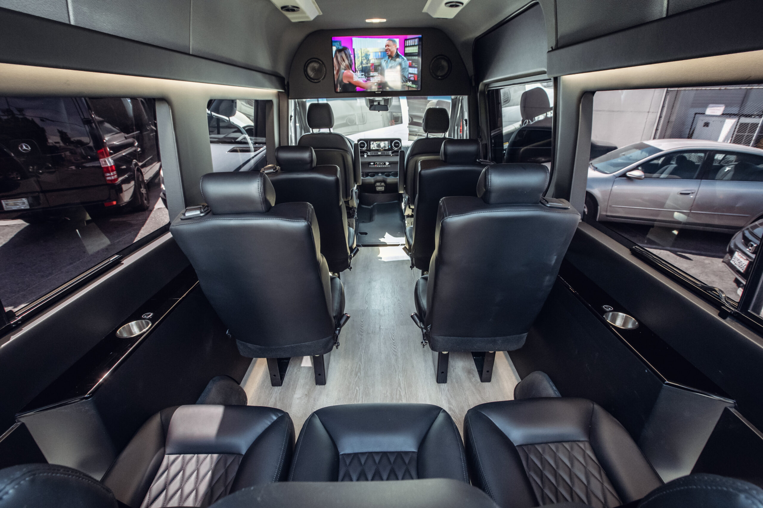 Bespoke Sprinter minibus build S30 photo 1