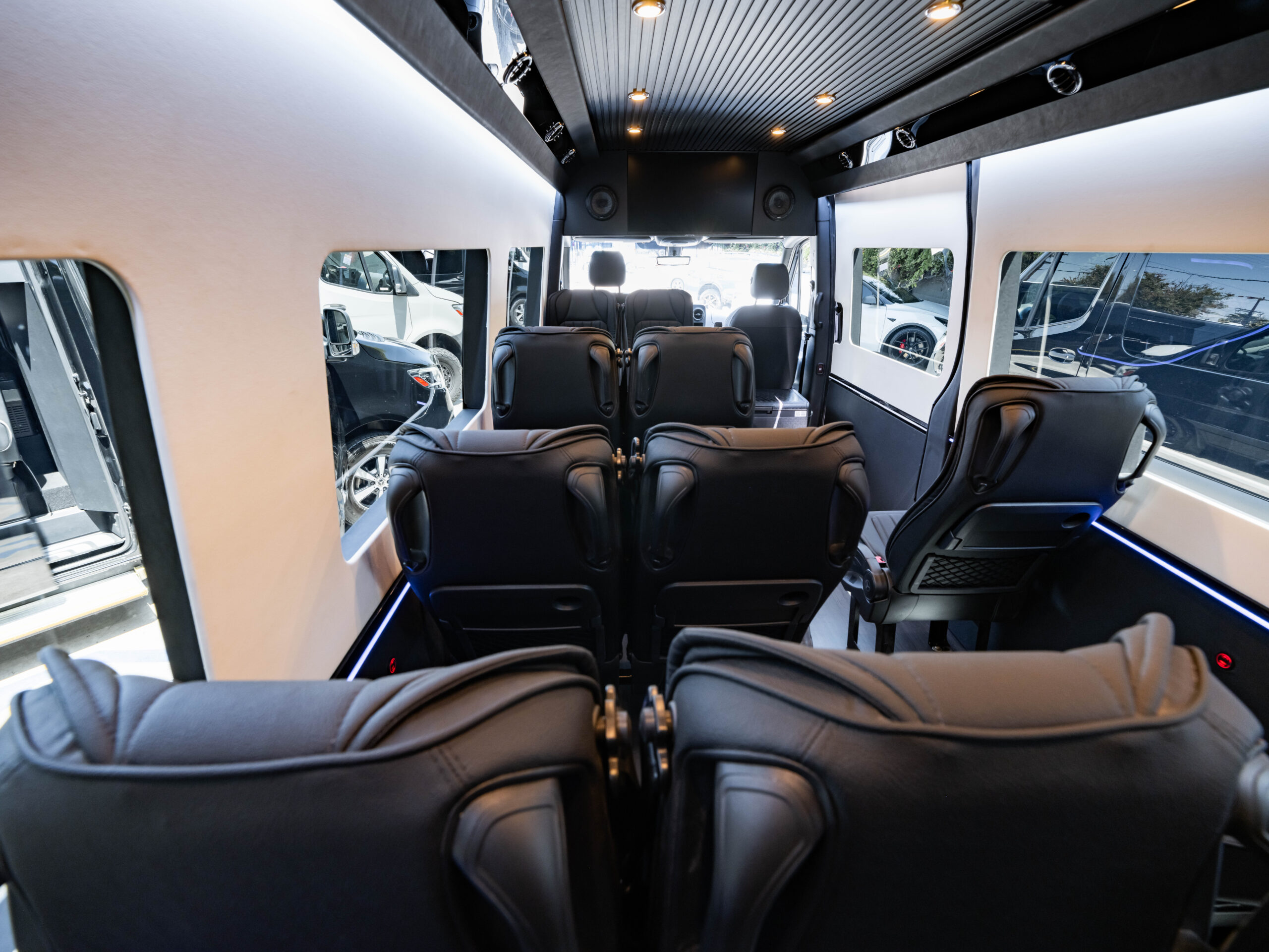 Bespoke Sprinter minibus build S34 photo 2