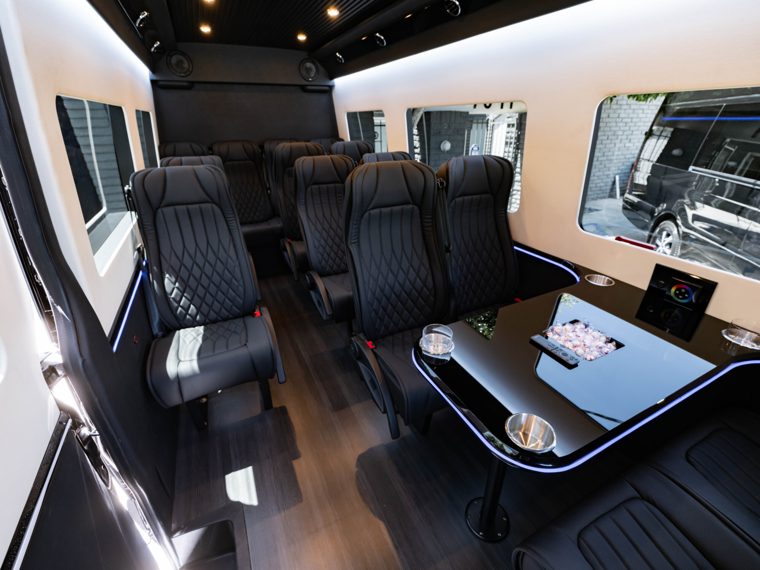 Bespoke Sprinter minibus build S34 photo 1