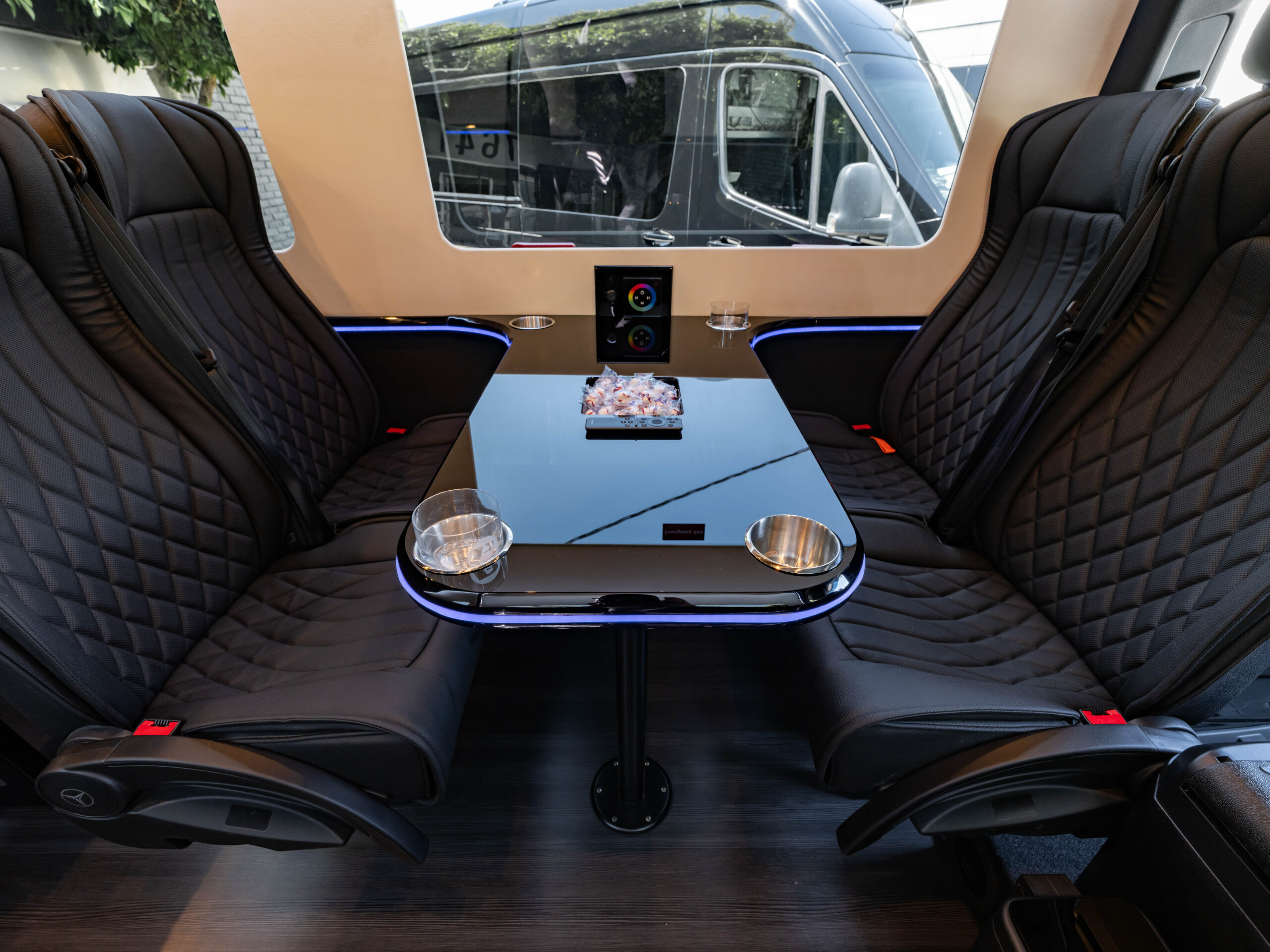 Bespoke Sprinter minibus build S34 photo 12