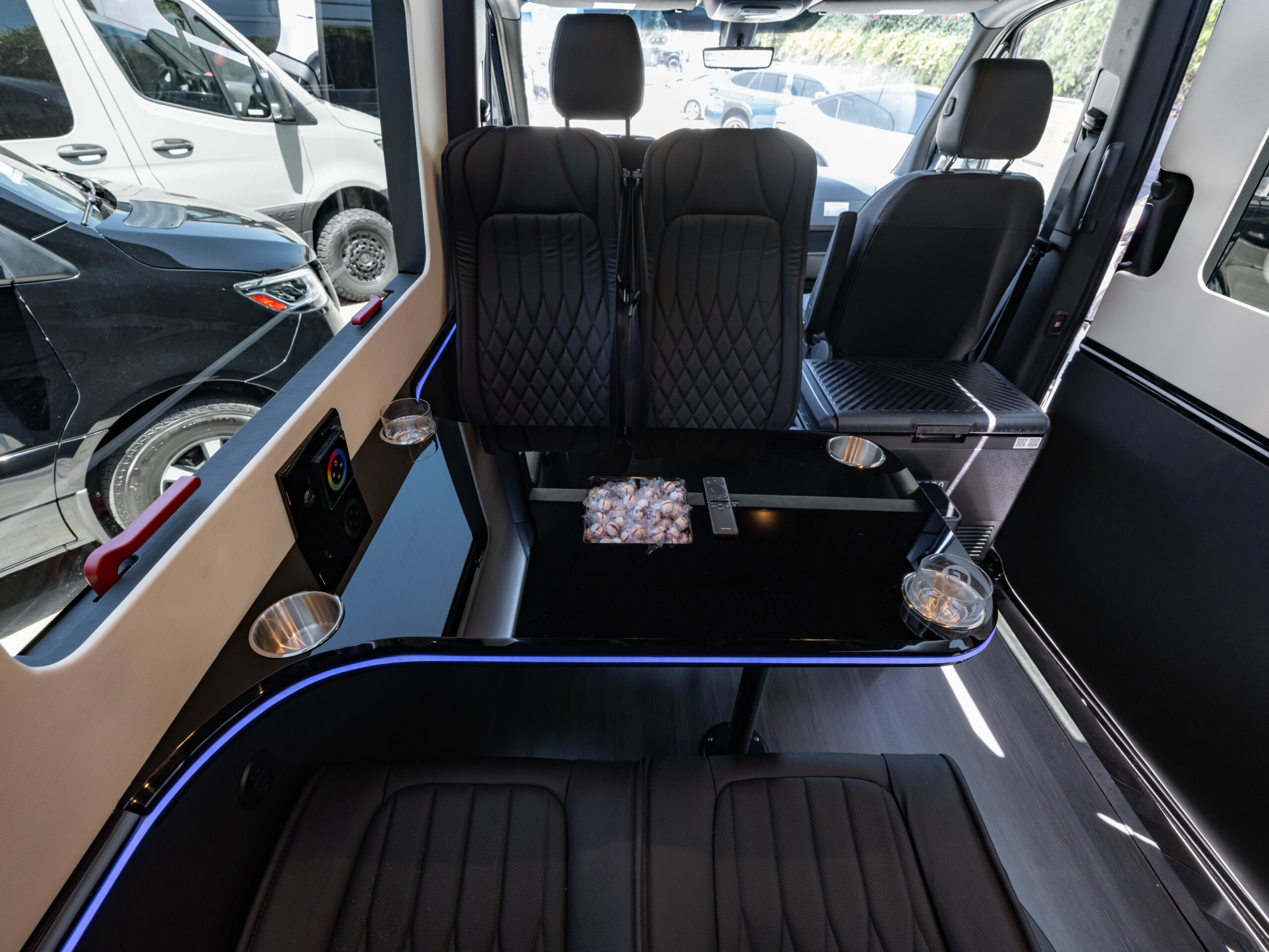 Bespoke Sprinter minibus build S34 photo 13