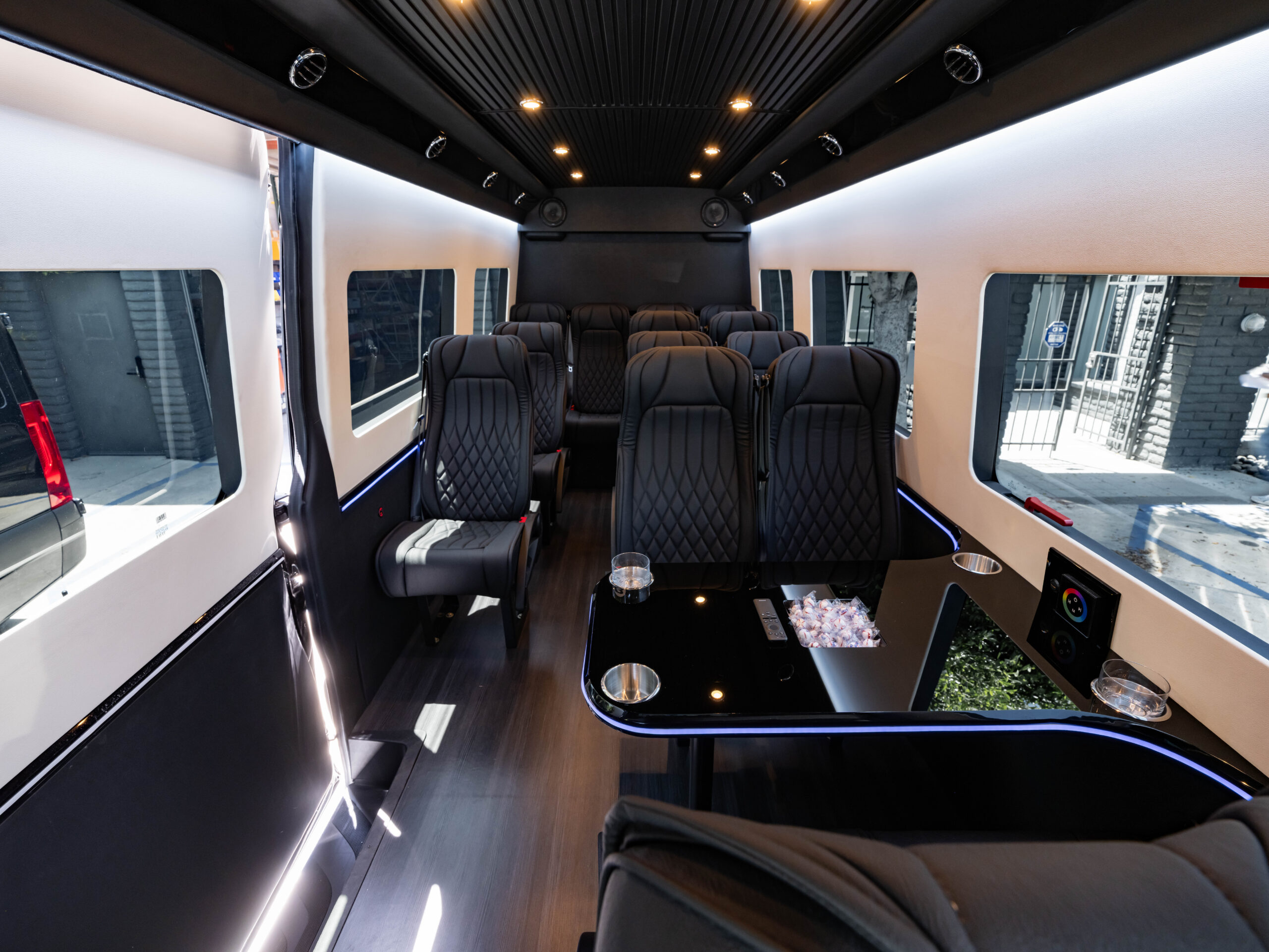 Bespoke Sprinter minibus build S34 photo 16