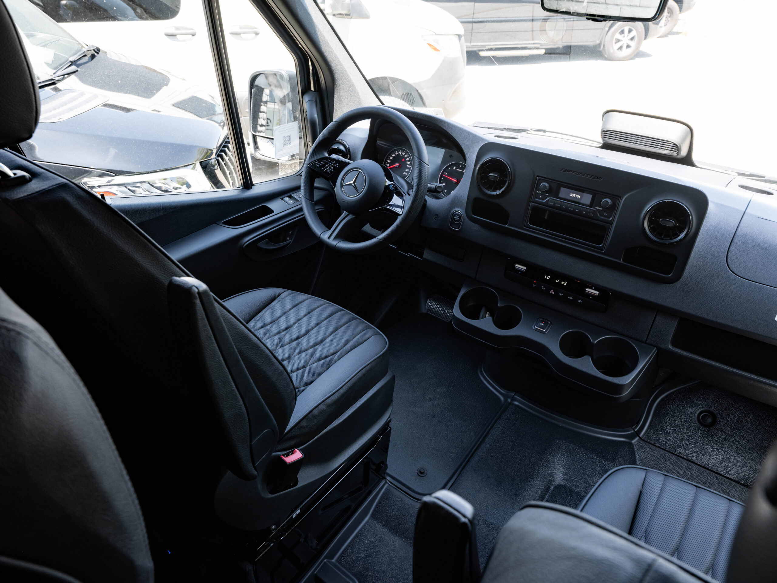 Bespoke Sprinter minibus build S34 photo 23