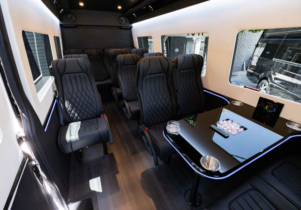 Bespoke Sprinter minibus build S34