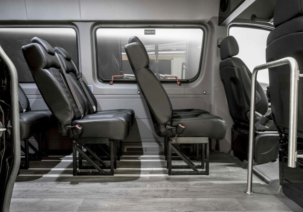 Bespoke Sprinter minibus build 170E13 · S5