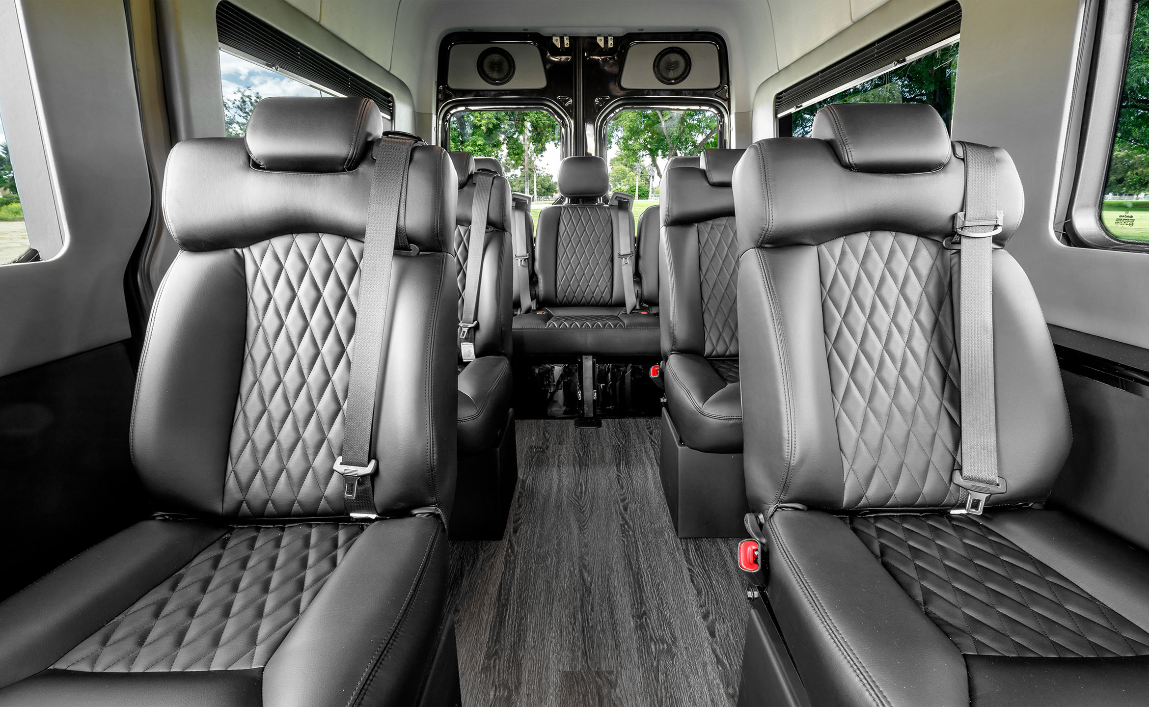 Bespoke Minibus specializes in Mercedes-Benz Sprinter van shuttle minibus conversions.